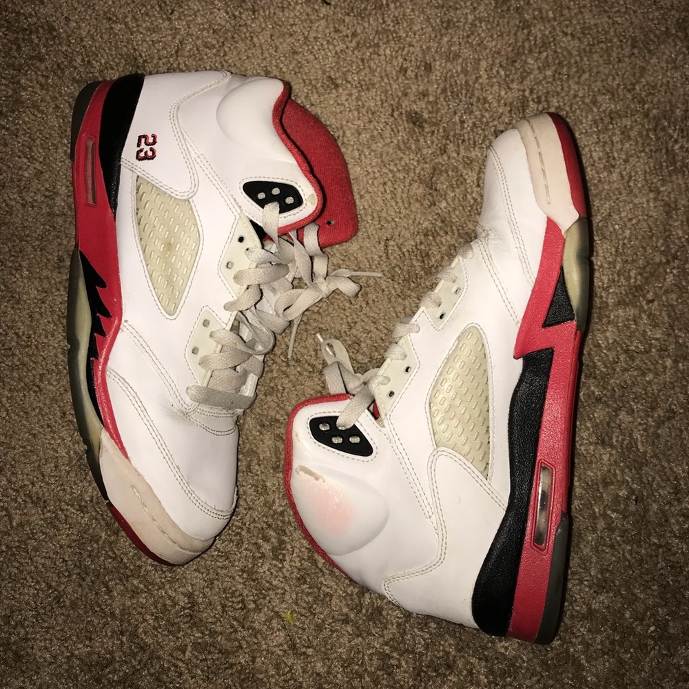 Jordan Fire Red 5's